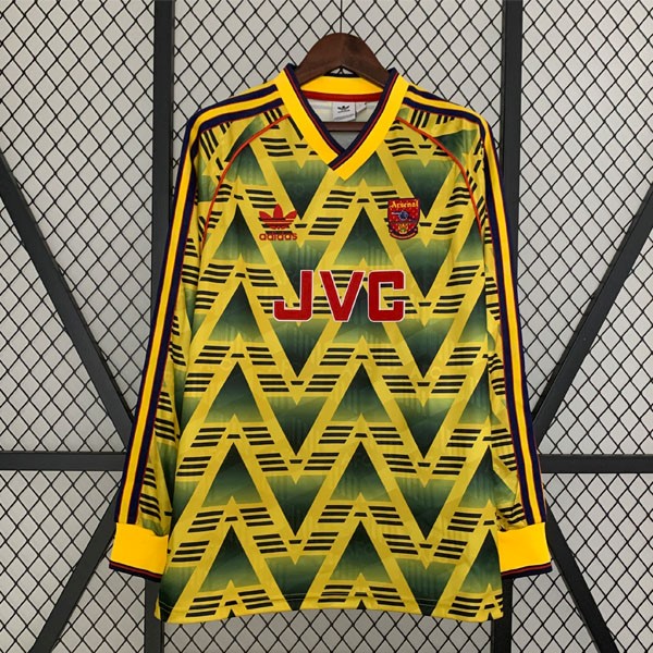 Tailandia Camiseta Arsenal Replica Segunda Ropa ML Retro 1991 1993